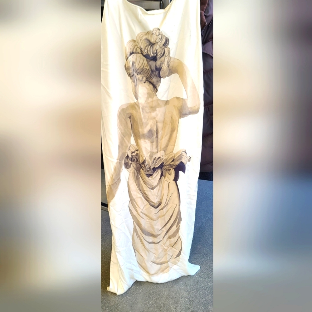 GORGEOUS  RARE ZARA Statue Print Dress